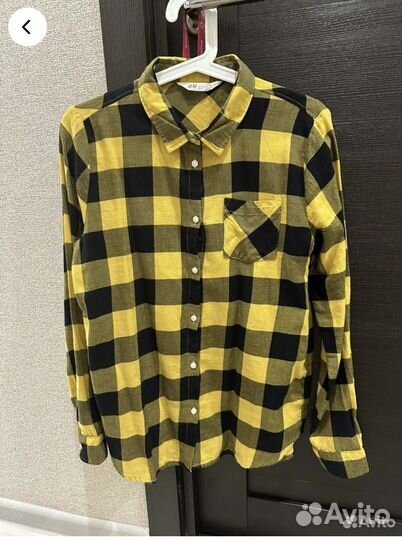 Рубашки фланелевые в клетку H&M