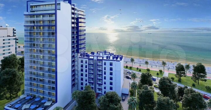 Квартира-студия, 34,5 м² (Грузия)