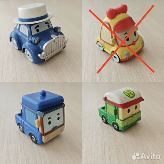 Машинки Поли Робокар оригинал