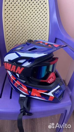 Мото шлем ataki