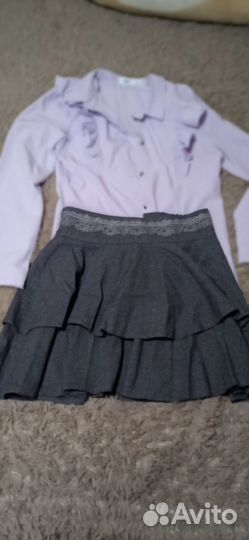 Школьная форма серая для девочки