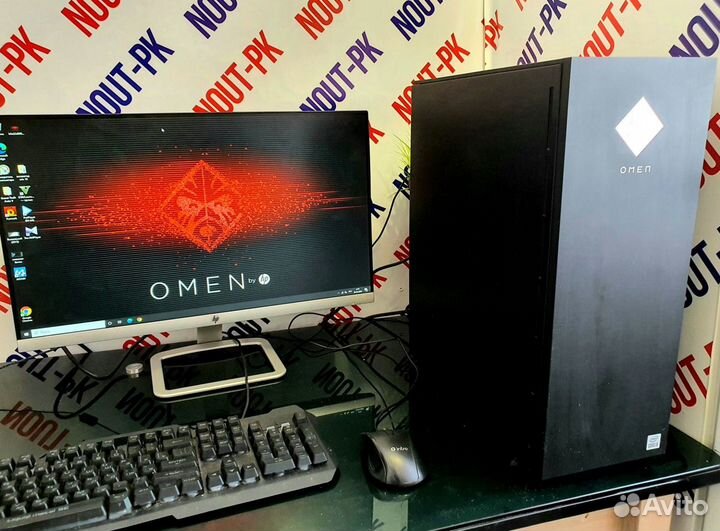 Игровой пк HP omen I5 10400F/RTX2060/24гб