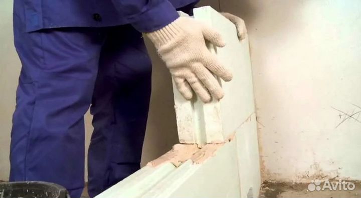 Газоблок пораблок для перегородок