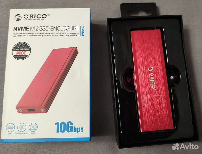 Корпус новый SSD m.2 nvme