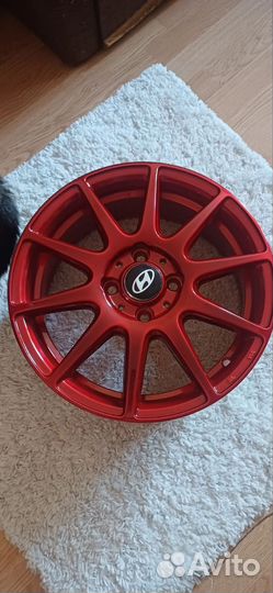 Литье диски r15 4x100 на hyundai solaris
