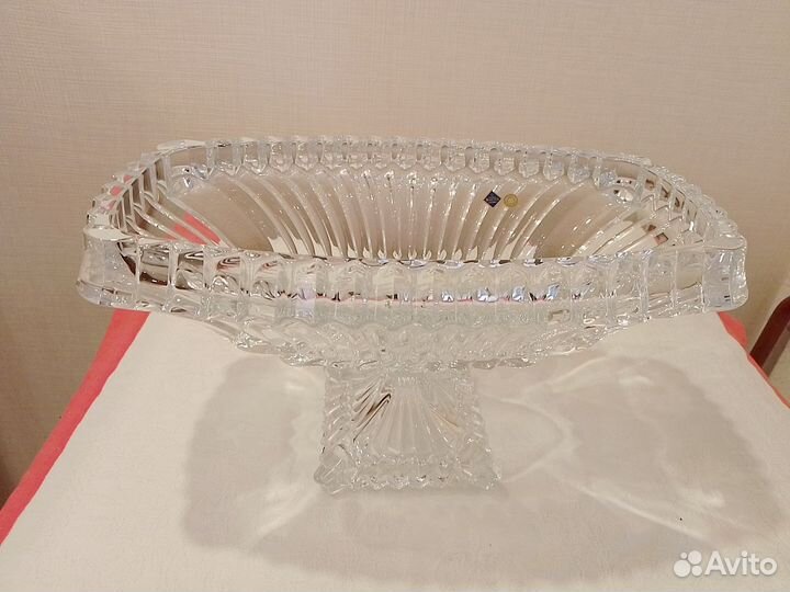 Ваза для фруктов богемия