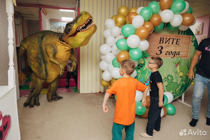 Аниматоры. Дино вечеринка. Динозавр Тирекс