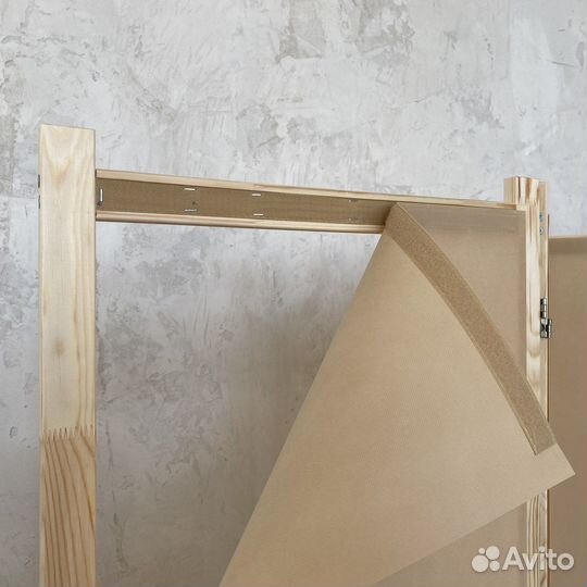 Ширма перегородка трехстворчатая