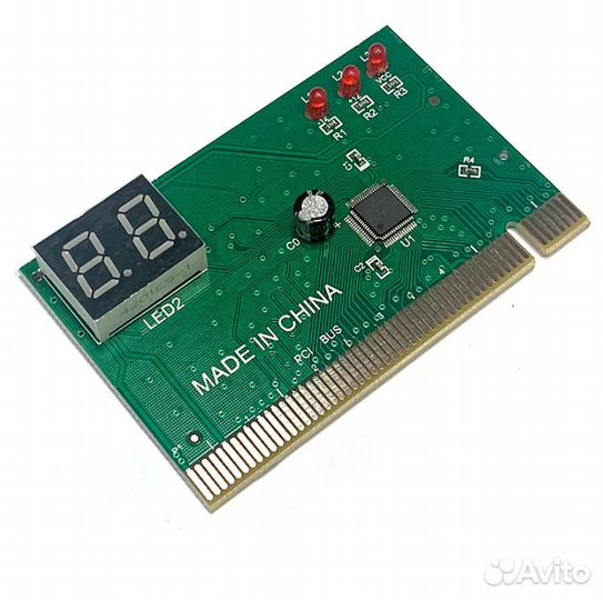 Пост карта PCI, mini PCI-E и LPC, PCI