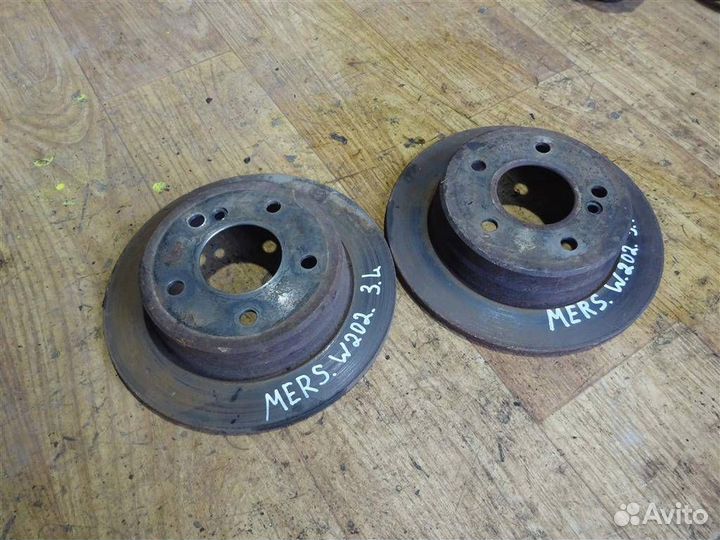 Диск тормозной задний Mercedes Benz W202 1993-2000