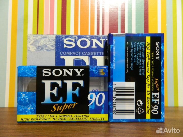 Аудиокассеты новые HDX.Sony, Hitachi, TDK