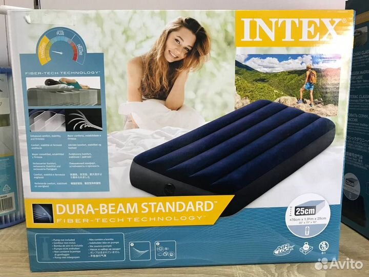 Матрас надувной Intex 64756 191х76