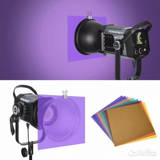 Гелевые фильтры для студийной вспышки (30x30 см)