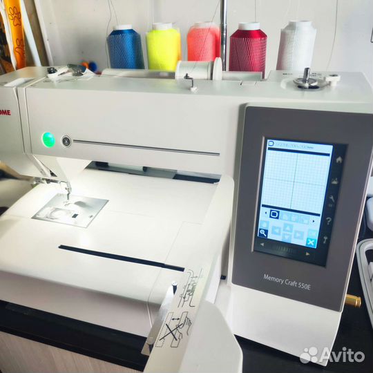 Вышивальная машина Janome memory craft 550E