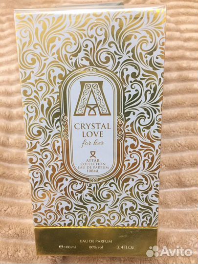 Crystal Love For Her Attar Collection