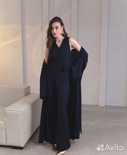 Костюм тройка женский с кардиганом