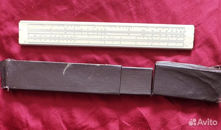 Линейка логарифмическая времён СССР