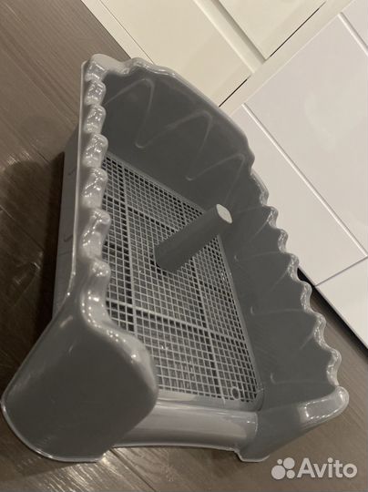 Лоток для собак под пеленкусо столбиком 60х40