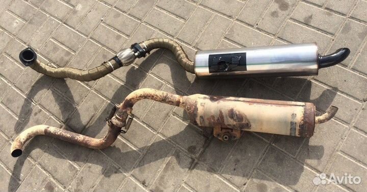 Выхлоп Yamaha Grizzly 700