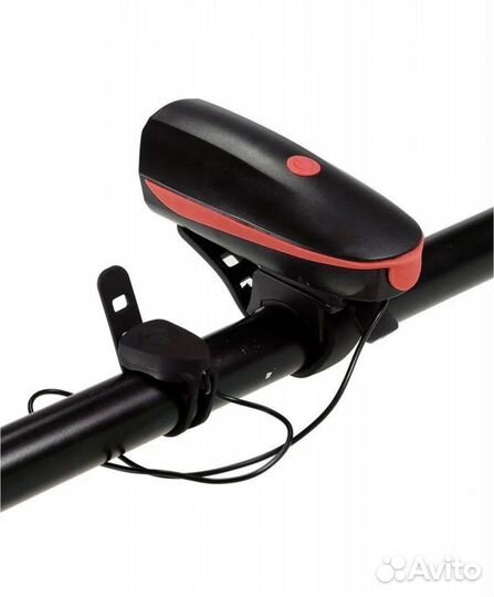 Велосипедный фонарь с сигналом