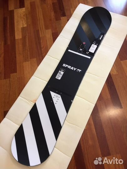 Сноуборд Terror Spray, 163 см, 2021-2022, черный