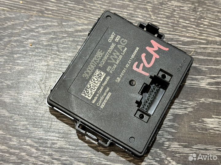 FCM блок LED фар MQB