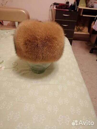 Шапка норковая женская новая