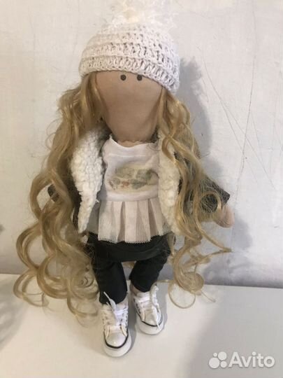 Интерьерная кукла тильда, ручная работа