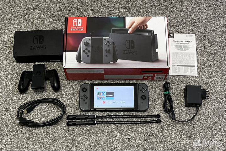 Прошитая Nintendo Switch Rev 1 + Игры Идеал