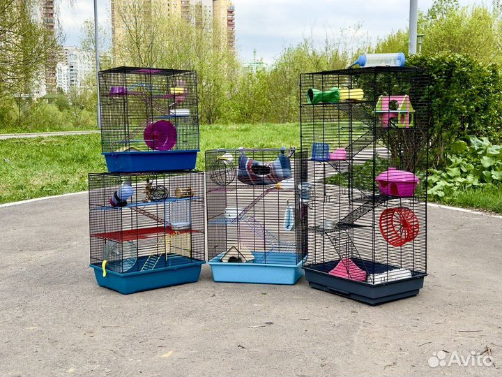 Клетка для крыс хомяков дегу грызунов