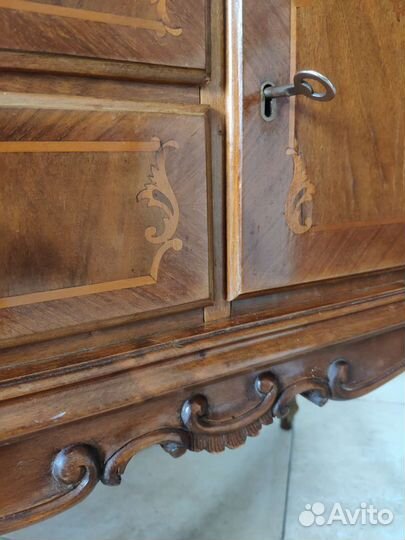 Старинная тумба с зеркалом массив Венгрия