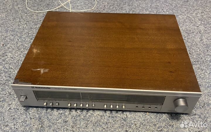 Тюнер радиотехника т-101 стерео