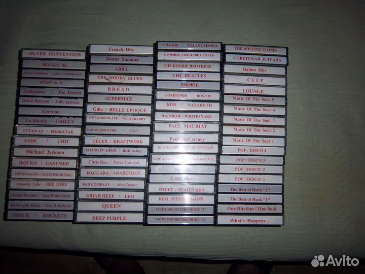 Аудио кассеты с записью