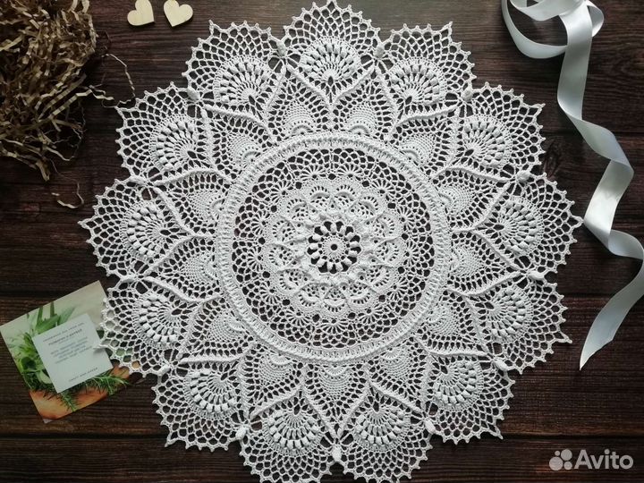 Салфетки вязаные