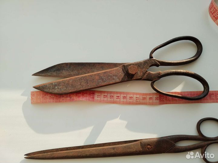 Старинные ножницы