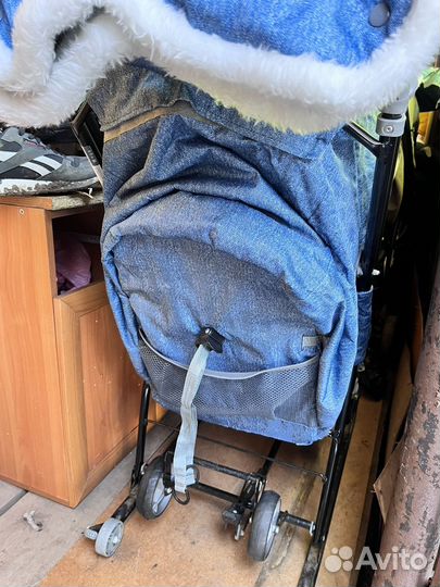 Санки коляска ника kids