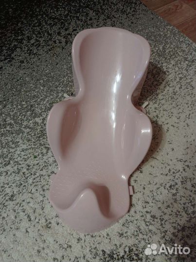 Ванночка для купания с горкой и сиденье