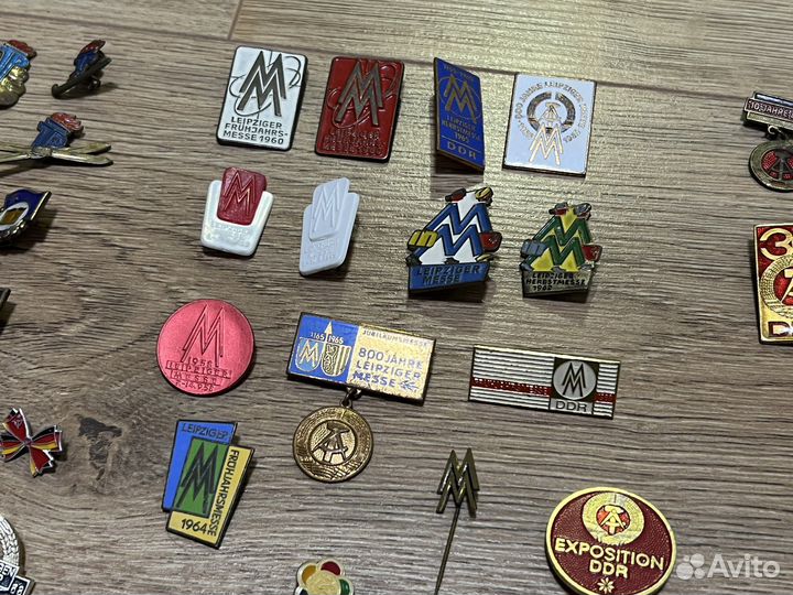 Значки гдр / DDR Pins