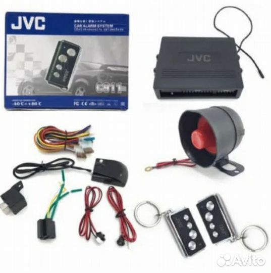 Автосигнализация JVC C913 Односторонняя