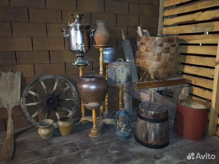 Деревенская утварь старинная
