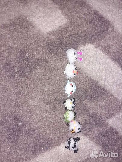 Игрушки плетенные из бисера