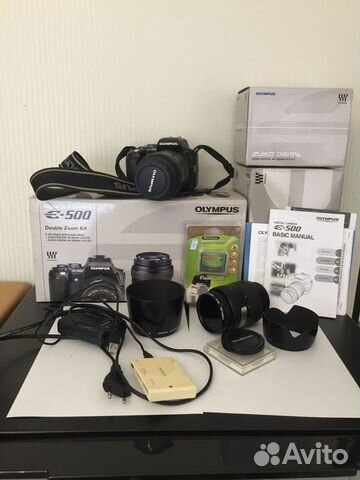 Фотоаппарат Olympus E-500(комплект,доп.аксессуары)
