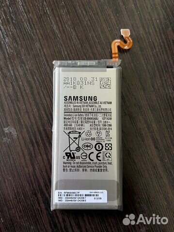 Аккумулятор на телефон samsung galaxy not 9
