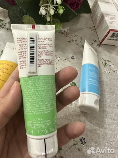 Clarins скраб
