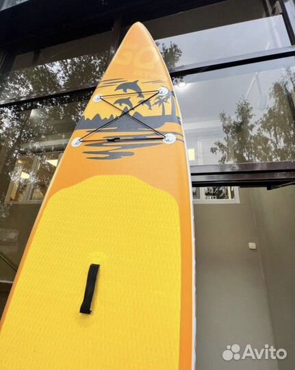 Sup board gq оранжевый - 320 см - комплект