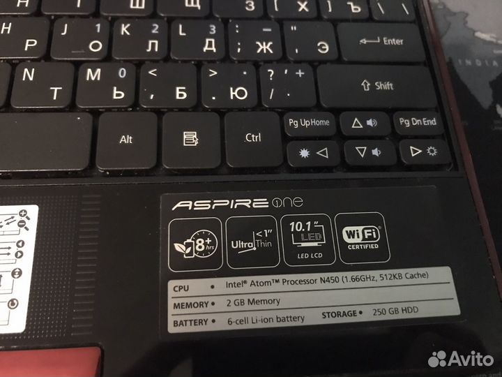 Нетбук acer aspire one