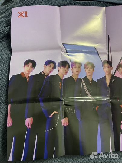 X1 плакат kpop