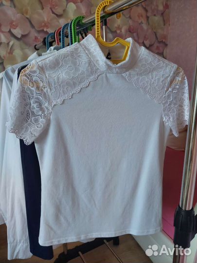 Школьные блузки для девочки 146 152