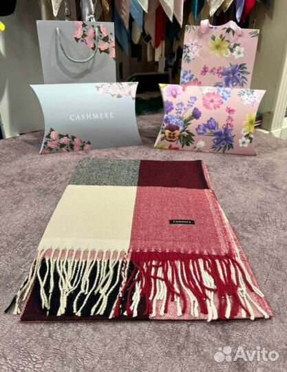 Шарфы платки палантины кашемир