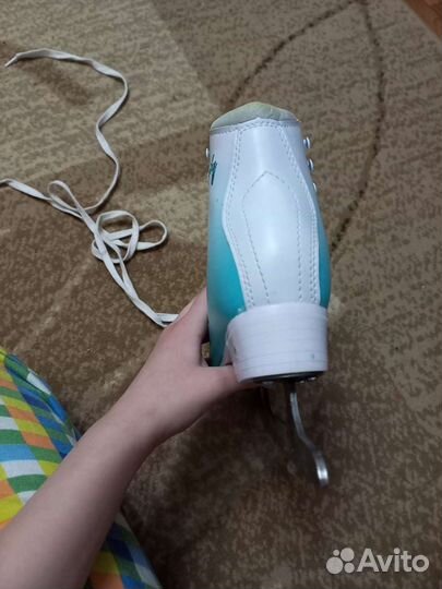 Коньки 35 размера в хорошем состоянии